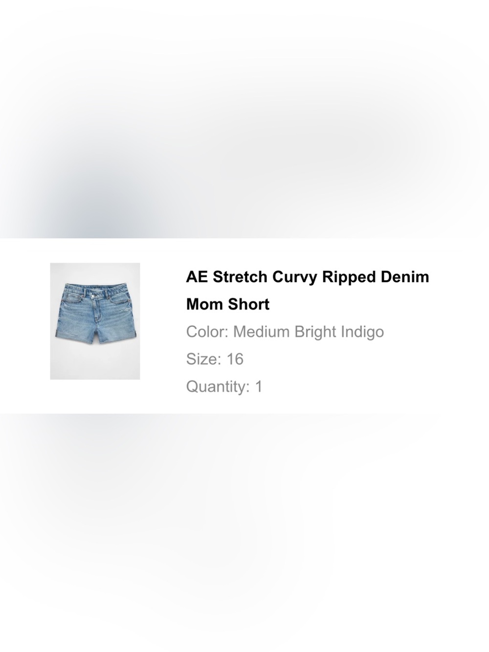American Eagle Mom Shorts